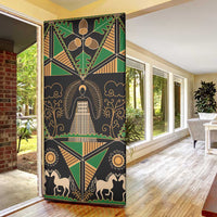 Ukraine Pysanky Pattern Door Cover Berehynia Guardian Folk Art