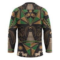 Ukraine Pysanky Pattern Hockey Jersey Berehynia Guardian Folk Art