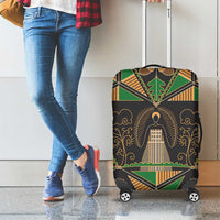 Ukraine Pysanky Pattern Luggage Cover Berehynia Guardian Folk Art