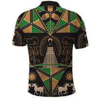 Ukraine Pysanky Pattern Polo Shirt Berehynia Guardian Folk Art