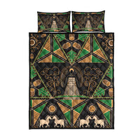 Ukraine Pysanky Pattern Quilt Bed Set Berehynia Guardian Folk Art