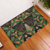 Ukraine Pysanky Pattern Rubber Doormat Berehynia Guardian Folk Art