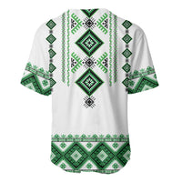 Ukraine Vyshyvanka Inspired Baseball Jersey Ukrainian Traditional Folk Pattern