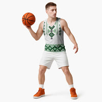 Ukraine Vyshyvanka Inspired Basketball Jersey Ukrainian Traditional Folk Pattern