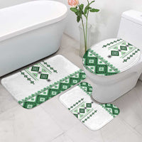 Ukraine Vyshyvanka Inspired Bathroom Set Ukrainian Traditional Folk Pattern