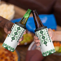 Ukraine Vyshyvanka Inspired 4 in 1 Can Cooler Tumbler Ukrainian Traditional Folk Pattern