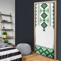 Ukraine Vyshyvanka Inspired Door Cover Ukrainian Traditional Folk Pattern