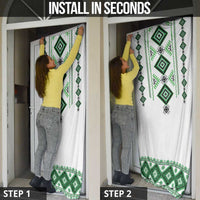 Ukraine Vyshyvanka Inspired Door Cover Ukrainian Traditional Folk Pattern