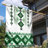 Ukraine Vyshyvanka Inspired Garden Flag Ukrainian Traditional Folk Pattern