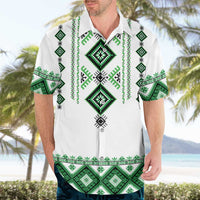 Ukraine Vyshyvanka Inspired Hawaiian Shirt Ukrainian Traditional Folk Pattern