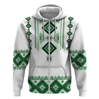 Ukraine Vyshyvanka Inspired Hoodie Ukrainian Traditional Folk Pattern