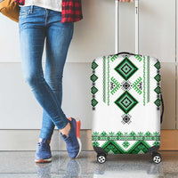 Ukraine Vyshyvanka Inspired Luggage Cover Ukrainian Traditional Folk Pattern