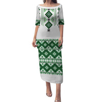 Ukraine Vyshyvanka Inspired Puletasi Ukrainian Traditional Folk Pattern