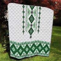 Ukraine Vyshyvanka Inspired Quilt Ukrainian Traditional Folk Pattern