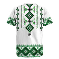 Ukraine Vyshyvanka Inspired Rugby Jersey Ukrainian Traditional Folk Pattern