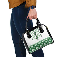 Ukraine Vyshyvanka Inspired Shoulder Handbag Ukrainian Traditional Folk Pattern