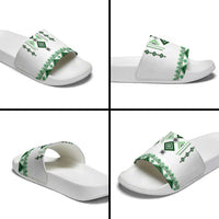Ukraine Vyshyvanka Inspired Slide Sandals Ukrainian Traditional Folk Pattern