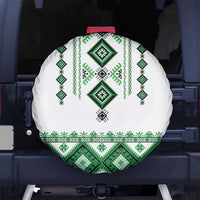 Ukraine Vyshyvanka Inspired Spare Tire Cover Ukrainian Traditional Folk Pattern