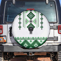 Ukraine Vyshyvanka Inspired Spare Tire Cover Ukrainian Traditional Folk Pattern