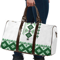 Ukraine Vyshyvanka Inspired Travel Bag Ukrainian Traditional Folk Pattern