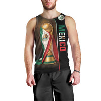 Personalized Mexico Football 2026 Men Tank Top Trophy Flag Pride Art