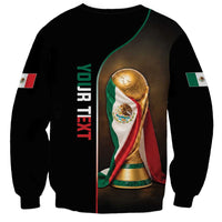 Personalized Mexico Football 2026 Sweatshirt Trophy Flag Pride Art
