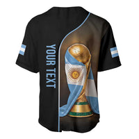 Personalized Argentina Football 2026 Baseball Jersey Trophy Flag Pride Art