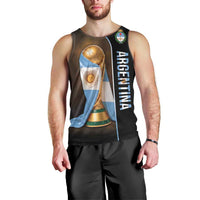 Personalized Argentina Football 2026 Men Tank Top Trophy Flag Pride Art