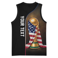 Personalized USA Football 2026 Basketball Jersey Trophy Flag Pride Art