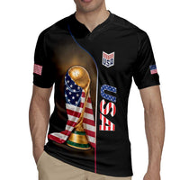 Personalized USA Football 2026 Rugby Jersey Trophy Flag Pride Art