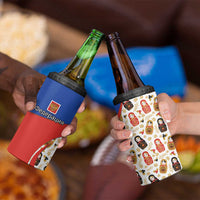 Russian Doll 4 in 1 Can Cooler Tumbler Flag Color Style No1 - Wonder Print Shop