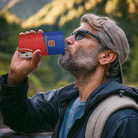 Russian Doll 4 in 1 Can Cooler Tumbler Flag Color Style No1 - Wonder Print Shop