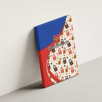 Russian Doll Canvas Wall Art Flag Color Style No1 - Wonder Print Shop