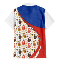 Russian Doll Family Matching Mermaid Dress and Hawaiian Shirt Flag Color Style No1 - Wonder Print Shop