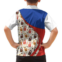 Russian Doll Hawaiian Shirt Flag Color Style No1 - Wonder Print Shop