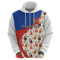 Russian Doll Hoodie Flag Color Style No1 - Wonder Print Shop