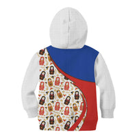 Russian Doll Kid Hoodie Flag Color Style No1 - Wonder Print Shop
