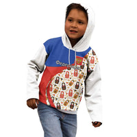 Russian Doll Kid Hoodie Flag Color Style No1 - Wonder Print Shop