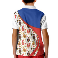 Russian Doll Kid Polo Shirt Flag Color Style No1 - Wonder Print Shop
