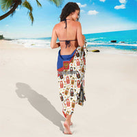 Russian Doll Sarong Flag Color Style No1 - Wonder Print Shop