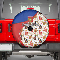 Russian Doll Spare Tire Cover Flag Color Style No1 - Wonder Print Shop