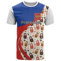 Russian Doll T Shirt Flag Color Style No1 - Wonder Print Shop