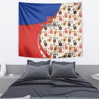 Russian Doll Tapestry Flag Color Style No1 - Wonder Print Shop