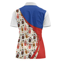 Russian Doll Women Polo Shirt Flag Color Style No1 - Wonder Print Shop