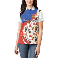Russian Doll Women Polo Shirt Flag Color Style No1 - Wonder Print Shop