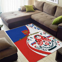 Matryoshka Doll Area Rug Flag Color Style No2 - Wonder Print Shop