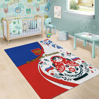 Matryoshka Doll Area Rug Flag Color Style No2 - Wonder Print Shop
