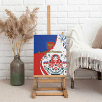 Matryoshka Doll Canvas Wall Art Flag Color Style No2 - Wonder Print Shop
