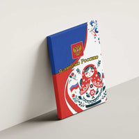 Matryoshka Doll Canvas Wall Art Flag Color Style No2 - Wonder Print Shop