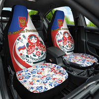Matryoshka Doll Car Seat Cover Flag Color Style No2 - Wonder Print Shop